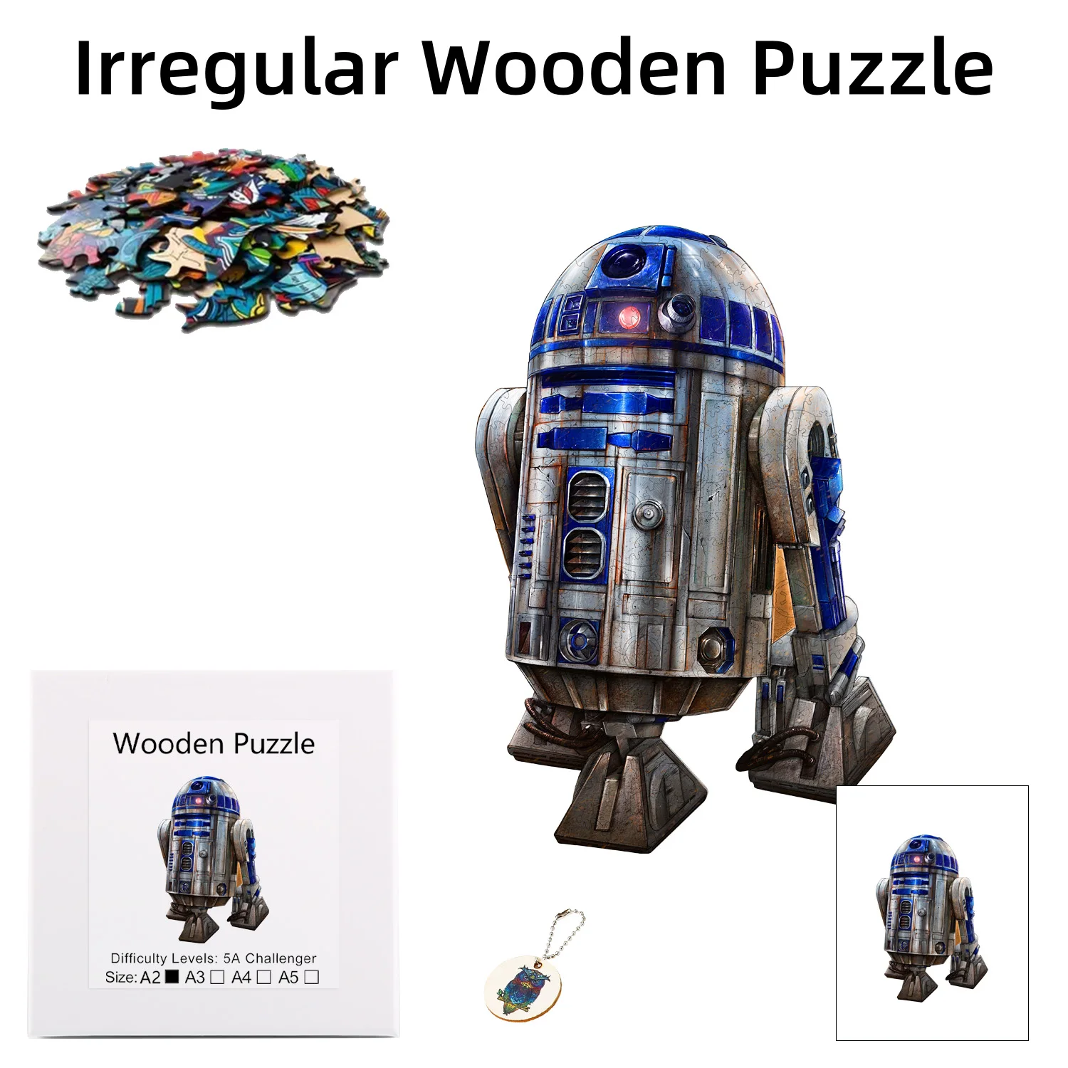Робот-аэрокосмический техник Disney Alien R2, неправильная деревянная головоломка — лучший рождественский подарок для детей, семьи и друзей
Робот-аэрокосмический техник Disney Alien R2, неправильная деревянная головоломка — лучший рождественский подарок для детей, семьи и друзей