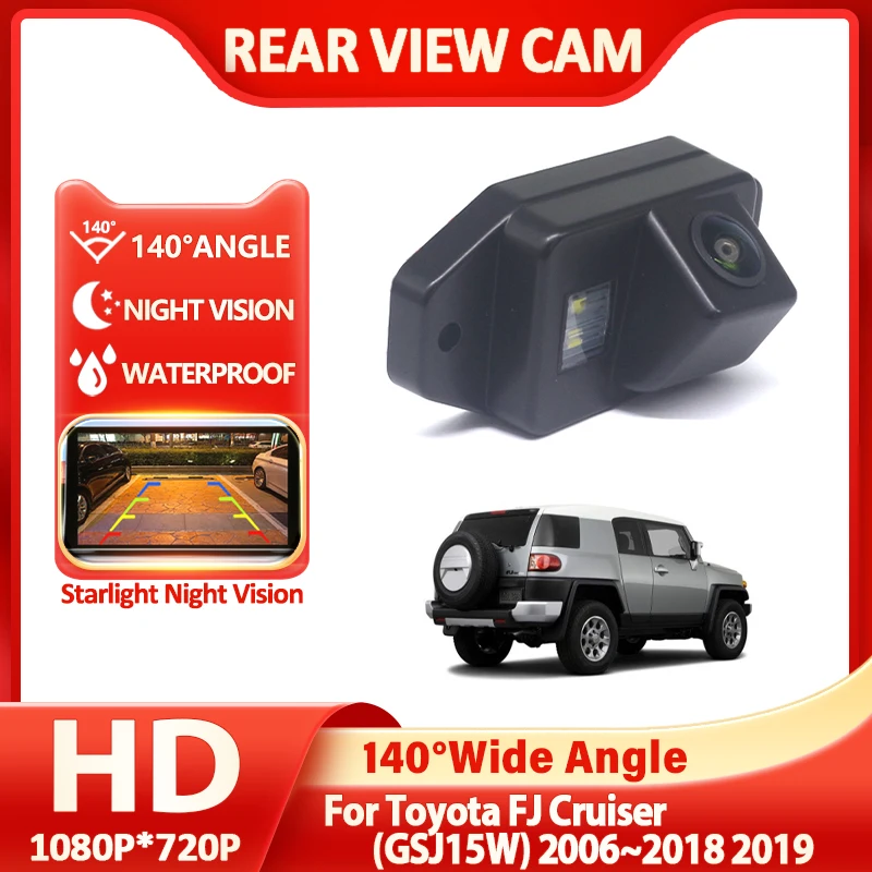 Car Rear View Camera CCD Reverse Backup Wide Angle Lens Suitable For Toyota FJ Cruiser (GSJ15W) 2006~2017 2018 2019 Accessories
Car Rear View Camera CCD Reverse Backup Wide Angle Lens Suitable For Toyota FJ Cruiser (GSJ15W) 2006~2017 2018 2019 Accessories