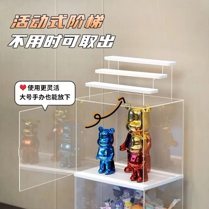 Transparent Acrylic Toy Model Storage Box Desktop Multi-Layer Perfume Cosmetics Jewelry Ladder Dust-Proof Storage Cabinet
Transparent Acrylic Toy Model Storage Box Desktop Multi-Layer Perfume Cosmetics Jewelry Ladder Dust-Proof Storage Cabinet