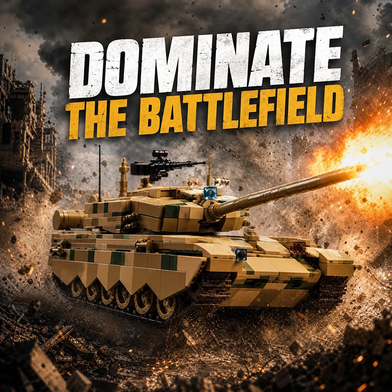 1:35 99B Military Tank Model MOC Building Blocks Army Soldier Bricks Sets DIY Assembly Toys Collection Kit Holiday Gifts Decor
1:35 99B Military Tank Model MOC Building Blocks Army Soldier Bricks Sets DIY Assembly Toys Collection Kit Holiday Gifts Decor