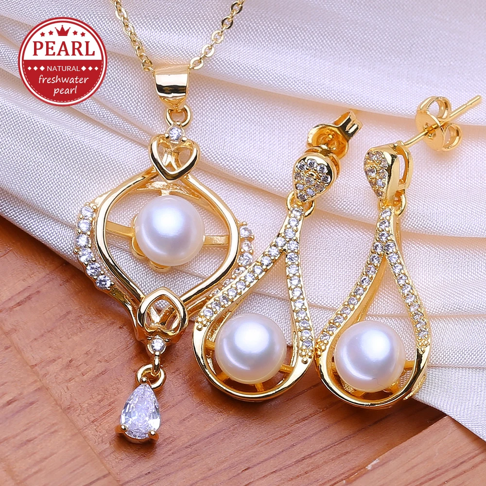 FENASY Freshwater Pearl Stud Earrings Classic Bohemian Pendant Necklaces For Women Gold Color Jewelry Sets Anniversary Gifts
FENASY Freshwater Pearl Stud Earrings Classic Bohemian Pendant Necklaces For Women Gold Color Jewelry Sets Anniversary Gifts