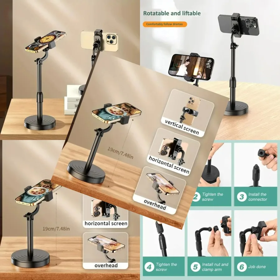 Multifunctional Mobile Phone Bracket Live Broadcast Bracket Adjustable Height Mobile Phone Telescopic Portable Bracket Live
Multifunctional Mobile Phone Bracket Live Broadcast Bracket Adjustable Height Mobile Phone Telescopic Portable Bracket Live