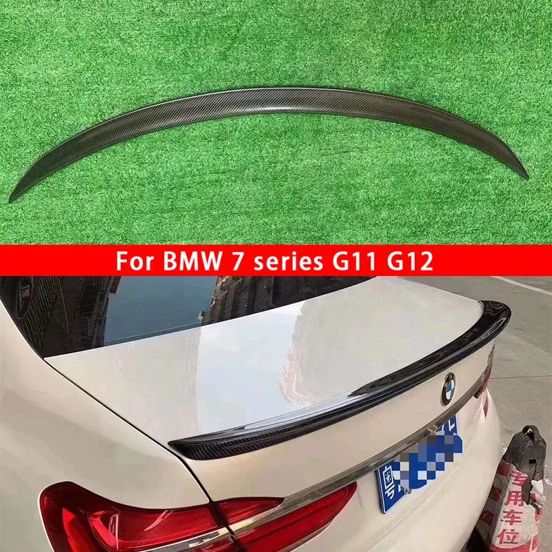 For BMW 7 Series G11 G12 AC Style 2017-2023 Carbon Fiber Tail fins Rear Trunk Spoiler Guide Wing Rear Wing Car Trunk Diverter
For BMW 7 Series G11 G12 AC Style 2017-2023 Carbon Fiber Tail fins Rear Trunk Spoiler Guide Wing Rear Wing Car Trunk Diverter