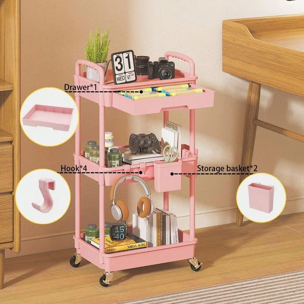 Tier Rolling Storage Cart With Drawers Rolling Utility Cart With Drawers,Room Decor,Bathroom Decor,Rolling Utility Cart Rolling
Tier Rolling Storage Cart With Drawers Rolling Utility Cart With Drawers,Room Decor,Bathroom Decor,Rolling Utility Cart Rolling