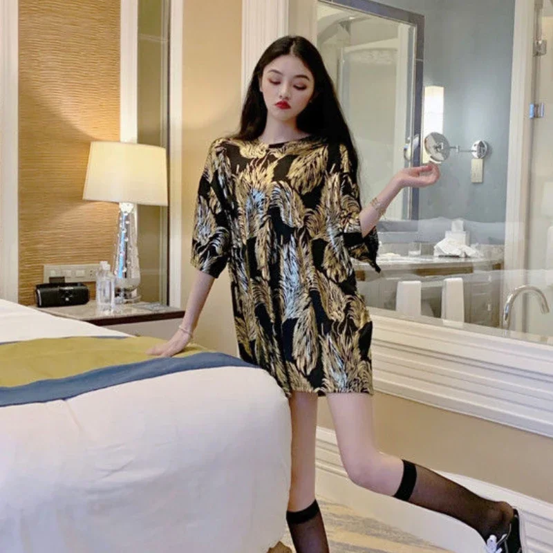 Baggy Women's T-shirt Graphic Female Top Tee Trending Clothing Aesthetic Basic Cheap Clothes Elegant Yk2 Korean Style Polyester
Baggy Women's T-shirt Graphic Female Top Tee Trending Clothing Aesthetic Basic Cheap Clothes Elegant Yk2 Korean Style Polyester