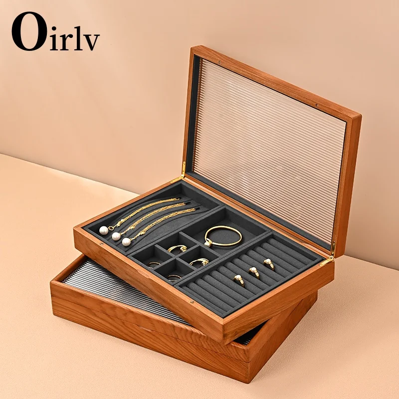 Oirlv новая деревянная шкатулка для драгоценностей, кольцо, ожерелье, браслет, витрина, ювелирные изделия, матовая крышка, органайзер для ювелирных изделий, чехол для женщин
Oirlv новая деревянная шкатулка для драгоценностей, кольцо, ожерелье, браслет, витрина, ювелирные изделия, матовая крышка, органайзер для ювелирных изделий, чехол для женщин