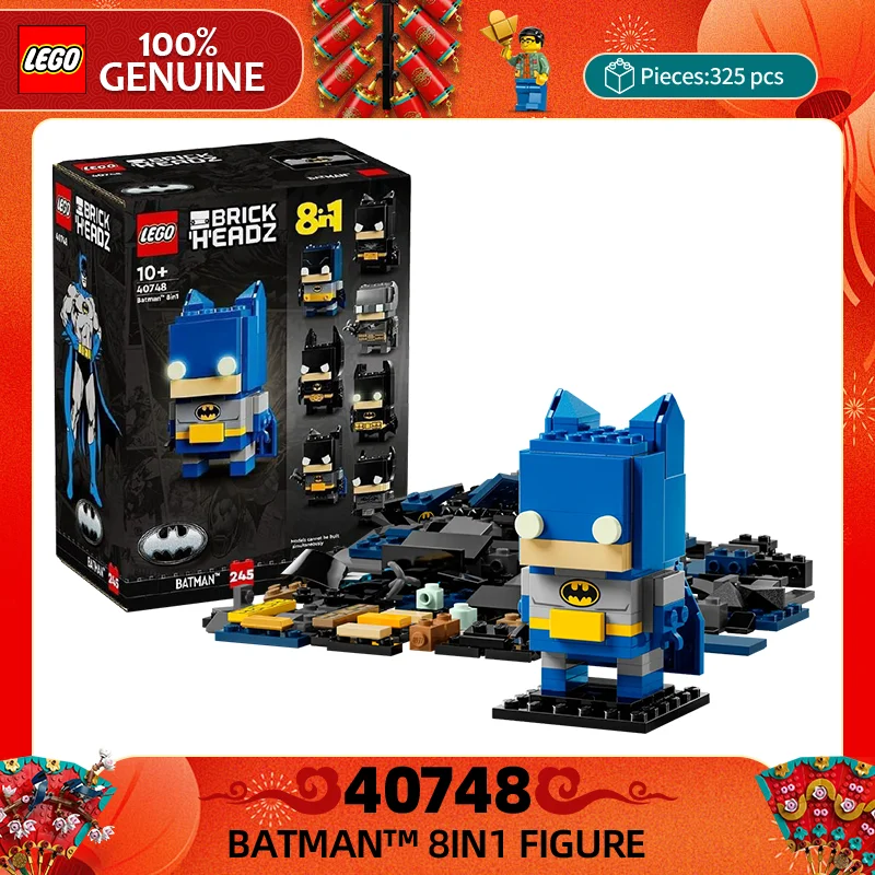 Lego Block Square Head Series 40748, Бэтмен 8 и 1, универсальные куклы, мужские и женские головоломки, строительные блоки, игрушка в подарок
Lego Block Square Head Series 40748, Бэтмен 8 и 1, универсальные куклы, мужские и женские головоломки, строительные блоки, игрушка в подарок