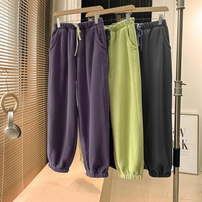 Trade King Double-Sided Fce Outdoor Sports Casual Pants for Men And Women Autumn Winter High Waist Straight Leg Warm Polye...
Trade King Double-Sided Fce Outdoor Sports Casual Pants for Men And Women Autumn Winter High Waist Straight Leg Warm Polye...