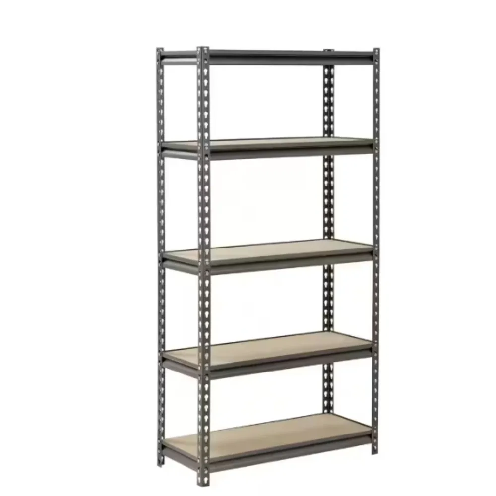Boltless Steel Garage Storage Shelving Unit in Silver Vein, Adjustable Steel Wire Rack Storage Shelving Organizer
Boltless Steel Garage Storage Shelving Unit in Silver Vein, Adjustable Steel Wire Rack Storage Shelving Organizer