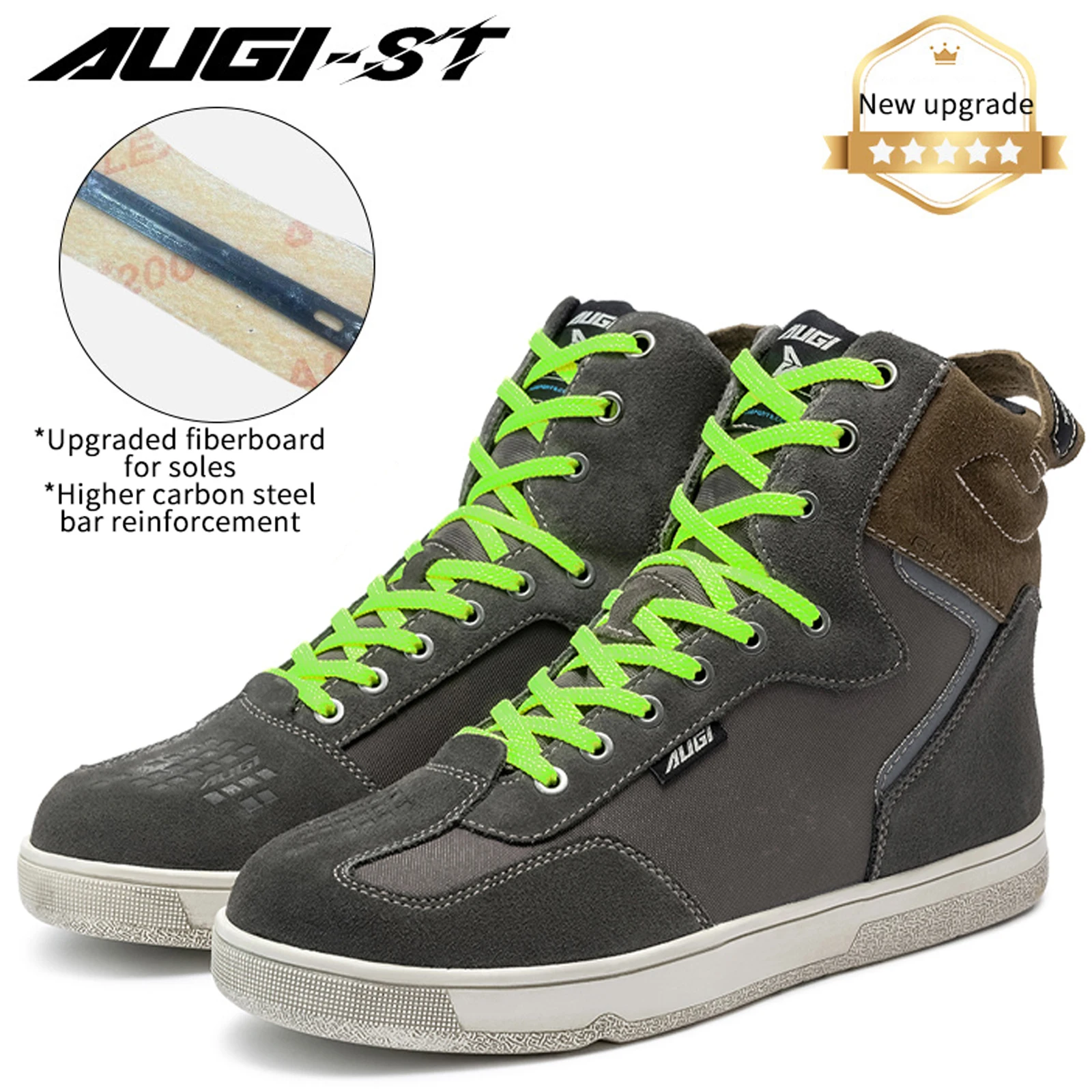 Casual Motorcycle Boots Men Low Cut Motocross Ankle Shoes Anti-Slip Moto Gear for Street Biker Footwear Thickened Toe Protection
Casual Motorcycle Boots Men Low Cut Motocross Ankle Shoes Anti-Slip Moto Gear for Street Biker Footwear Thickened Toe Protection