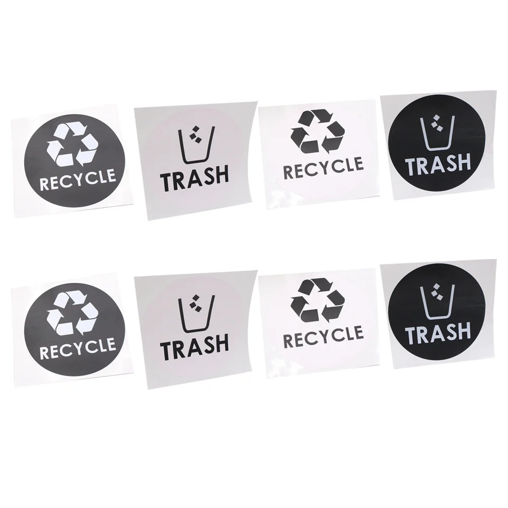 8Pcs Garbage Classification Sticker PVC Waterproof Peel Stick Trash Can Label Decal for Recycling Bin Easy Use 
8Pcs Garbage Classification Sticker PVC Waterproof Peel Stick Trash Can Label Decal for Recycling Bin Easy Use