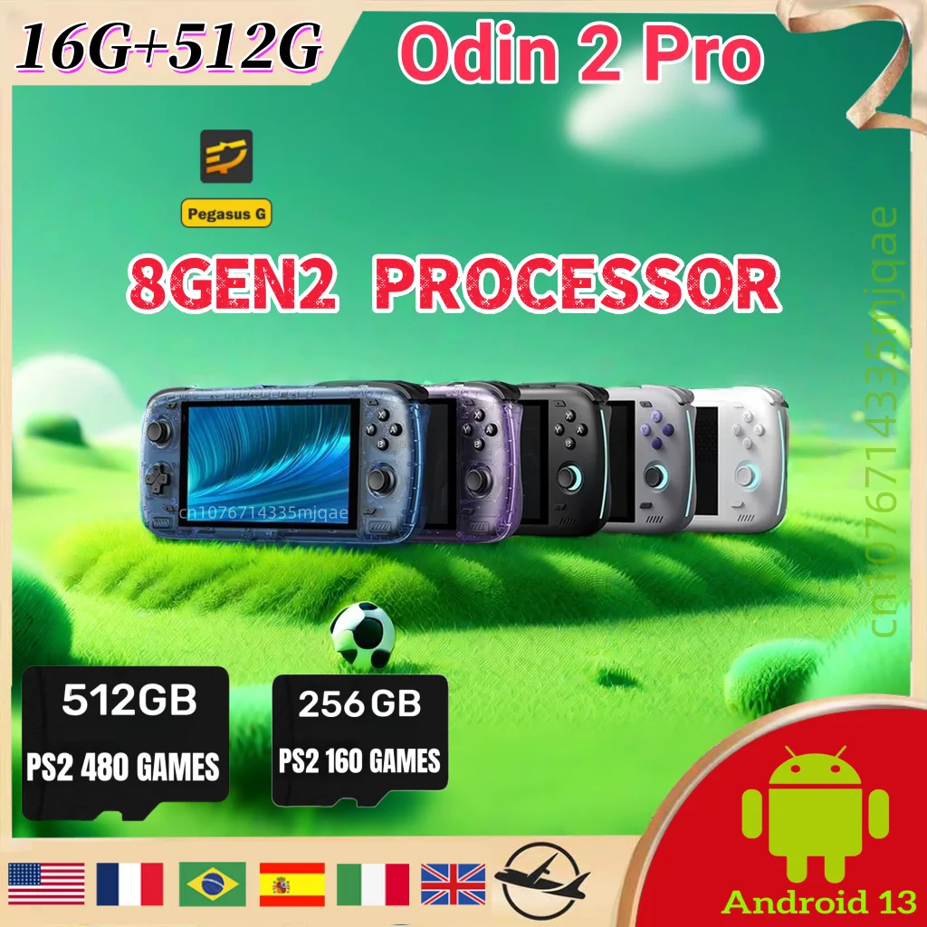 Ayn Odin 2 Pro Ретро портативная игровая консоль 6-дюймовый сенсорный экран Android13 16G + 512G Wi-Fi Bluetooth HD PSP PS2 480 игр в подарок
Ayn Odin 2 Pro Ретро портативная игровая консоль 6-дюймовый сенсорный экран Android13 16G + 512G Wi-Fi Bluetooth HD PSP PS2 480 игр в подарок