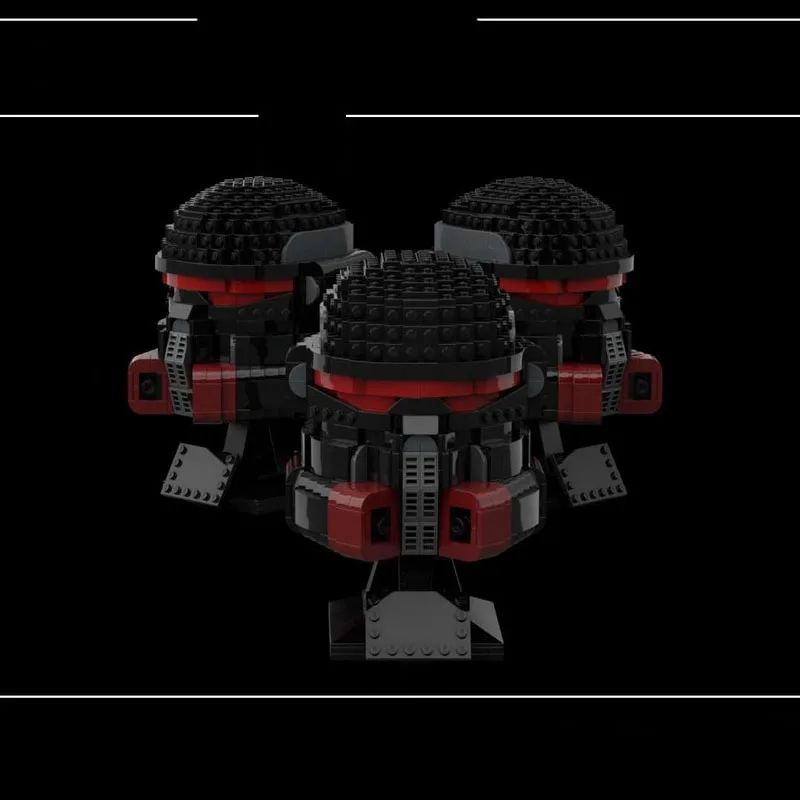 786PCS MOC Science Fiction Movie (STAR BATTLE) Purges Trooper Helmet Series Building Blocks Model Festival Children Gift
786PCS MOC Science Fiction Movie (STAR BATTLE) Purges Trooper Helmet Series Building Blocks Model Festival Children Gift