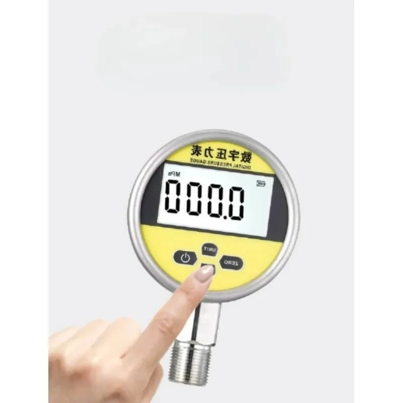 High Precision Intelligent Digital Vacuum Negative Pressure Gauge, Durable Stainless Steel Shock Resistant Meter
High Precision Intelligent Digital Vacuum Negative Pressure Gauge, Durable Stainless Steel Shock Resistant Meter