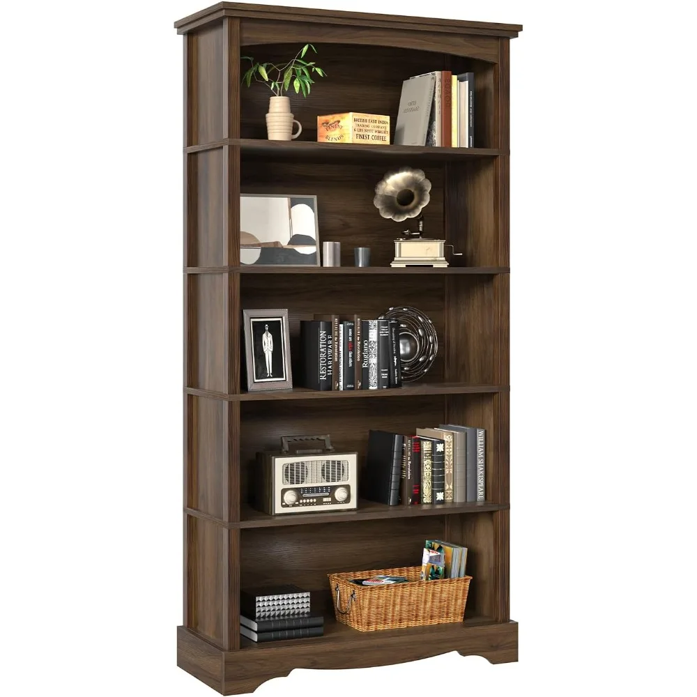 5-storey wooden bookshelf, 65 inch high with storage rack, living room floor standing modern style display bookshelf
5-storey wooden bookshelf, 65 inch high with storage rack, living room floor standing modern style display bookshelf