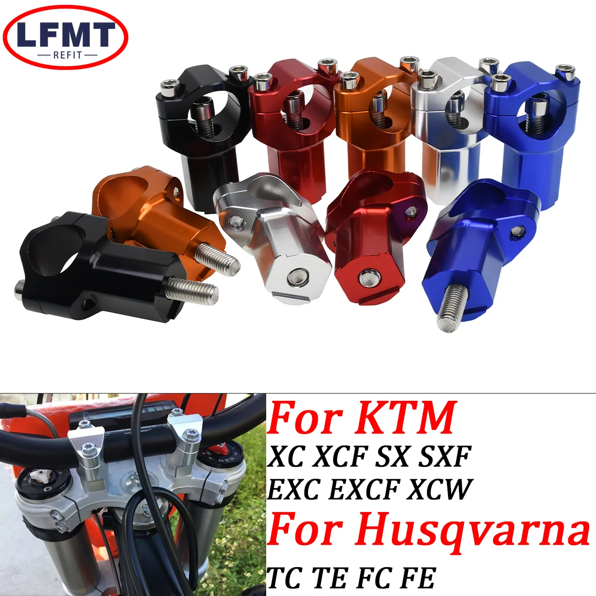 28mm CNC Aluminum Handlebar Orientation Clamp For KTM 690 790 890 1090 1190 1290 Husqvarna BETA GasGas Motorcycle Handle Rest
28mm CNC Aluminum Handlebar Orientation Clamp For KTM 690 790 890 1090 1190 1290 Husqvarna BETA GasGas Motorcycle Handle Rest
