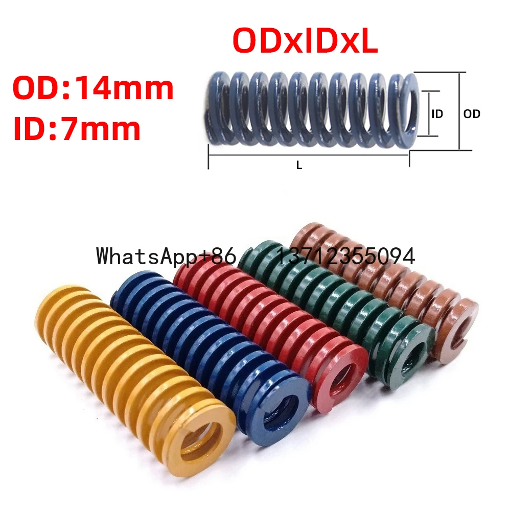 Creamily 1PCS Spiral Stamping Spring Coil Compression Spring Compressed Spring Release Pressure Mould Spring OD 11mm
Creamily 1PCS Spiral Stamping Spring Coil Compression Spring Compressed Spring Release Pressure Mould Spring OD 11mm