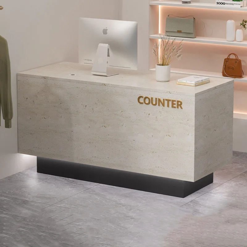 Customized Exquisite Reception Counter Classic Versatile Beauty Simple Reception Desk Nordic Style Mostrador Office Furniture
Customized Exquisite Reception Counter Classic Versatile Beauty Simple Reception Desk Nordic Style Mostrador Office Furniture