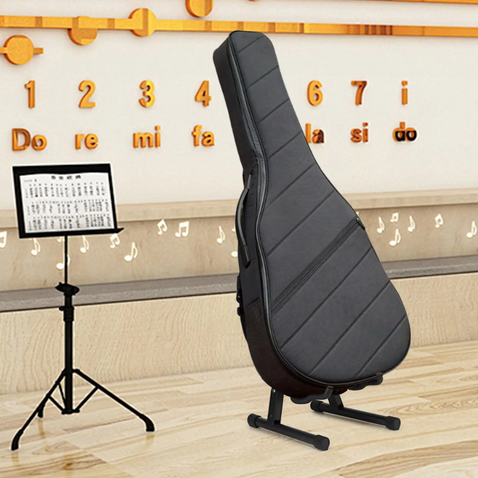 Hardshell Acoustic Guitar Case Shockproof Waterproof Oxford Cloth Padded Backpack Suitcase for 41 Inch Electric Bass Guitar
Hardshell Acoustic Guitar Case Shockproof Waterproof Oxford Cloth Padded Backpack Suitcase for 41 Inch Electric Bass Guitar