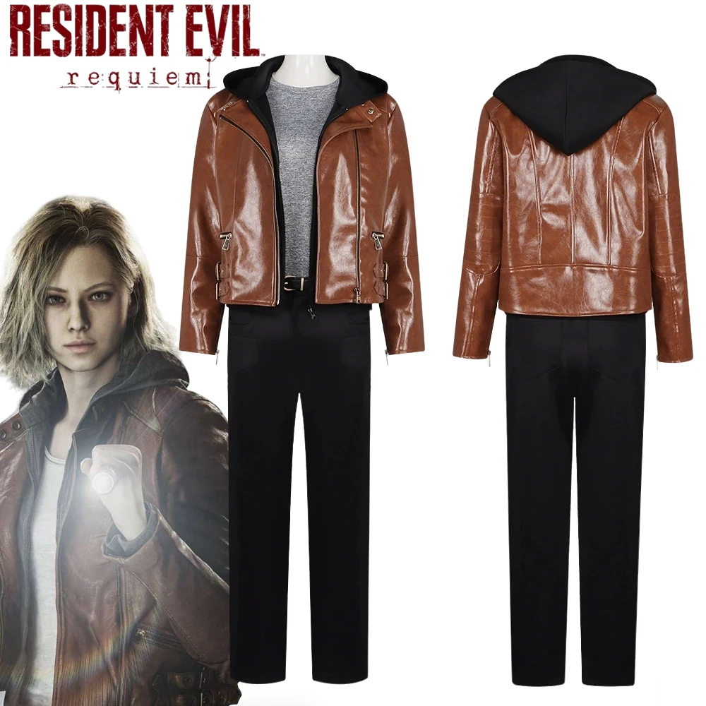 Костюм для косплея Grace Ashcroft из игры Resident Evil Requiem 9: женская толстовка, пальто, брюки, полный комплект, повседневная униформа, одежда на каждый день
Костюм для косплея Grace Ashcroft из игры Resident Evil Requiem 9: женская толстовка, пальто, брюки, полный комплект, повседневная униформа, одежда на каждый день