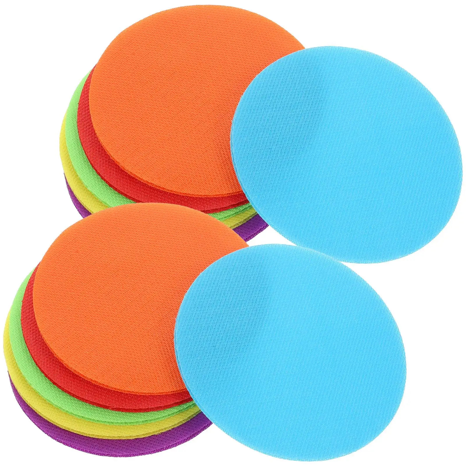 30 Pcs Round Carpet Marker Sticker Family Teaching Game Trainning Circular Stickers Easy Apply Remove Reusable Kids
30 Pcs Round Carpet Marker Sticker Family Teaching Game Trainning Circular Stickers Easy Apply Remove Reusable Kids