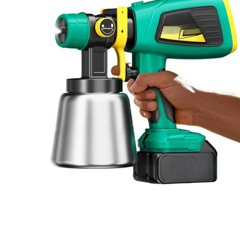 Spray gun, special for electric paint, all-in-one machine, lithium battery, charging, latex spray gun
Spray gun, special for electric paint, all-in-one machine, lithium battery, charging, latex spray gun