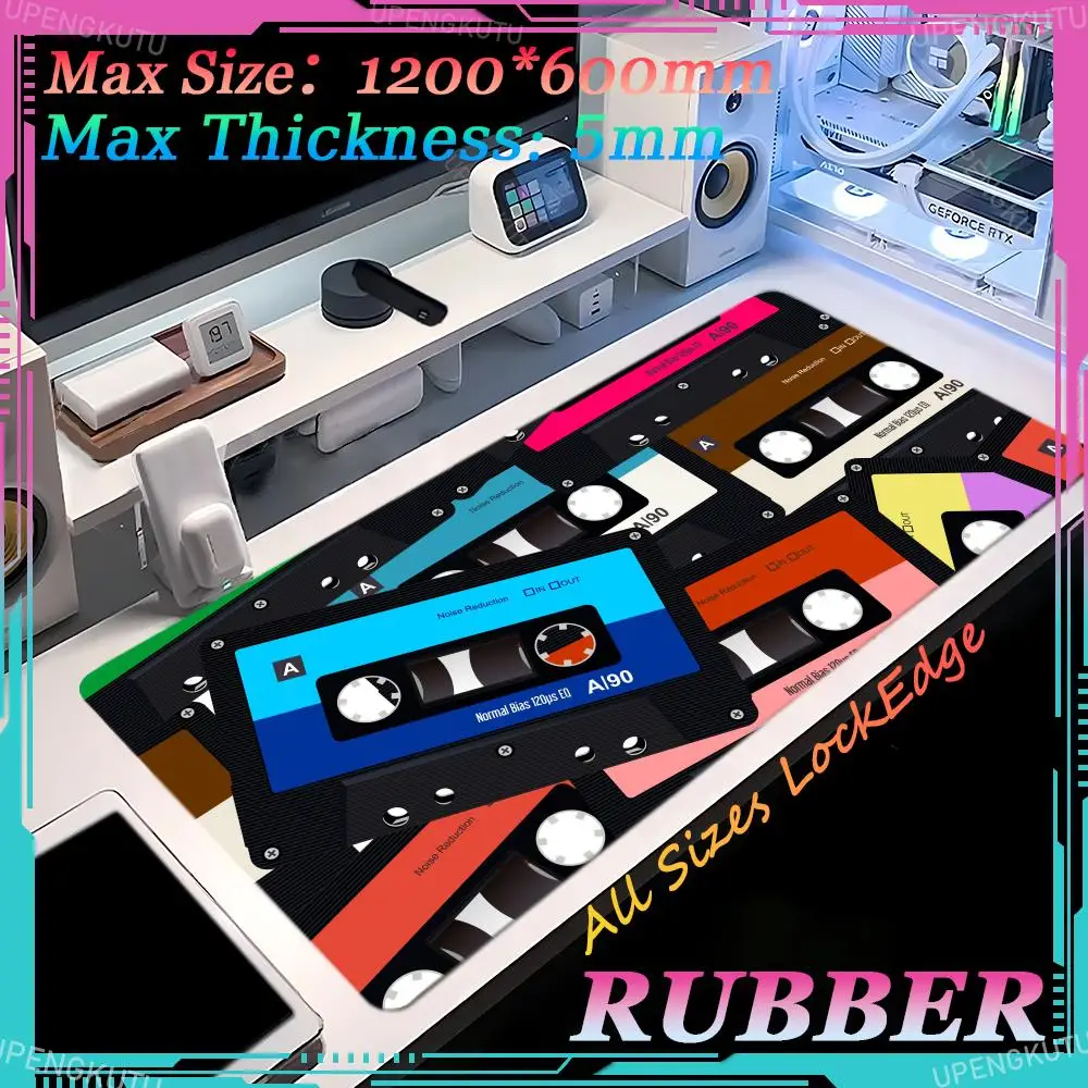 Gaming Mouse Pad Retro VHS Style Rubber Rug Non-slip Speed Deskmat Big KeyboardPad Cartoon Cool Mousepad Pc Accessories Mausepad
Gaming Mouse Pad Retro VHS Style Rubber Rug Non-slip Speed Deskmat Big KeyboardPad Cartoon Cool Mousepad Pc Accessories Mausepad