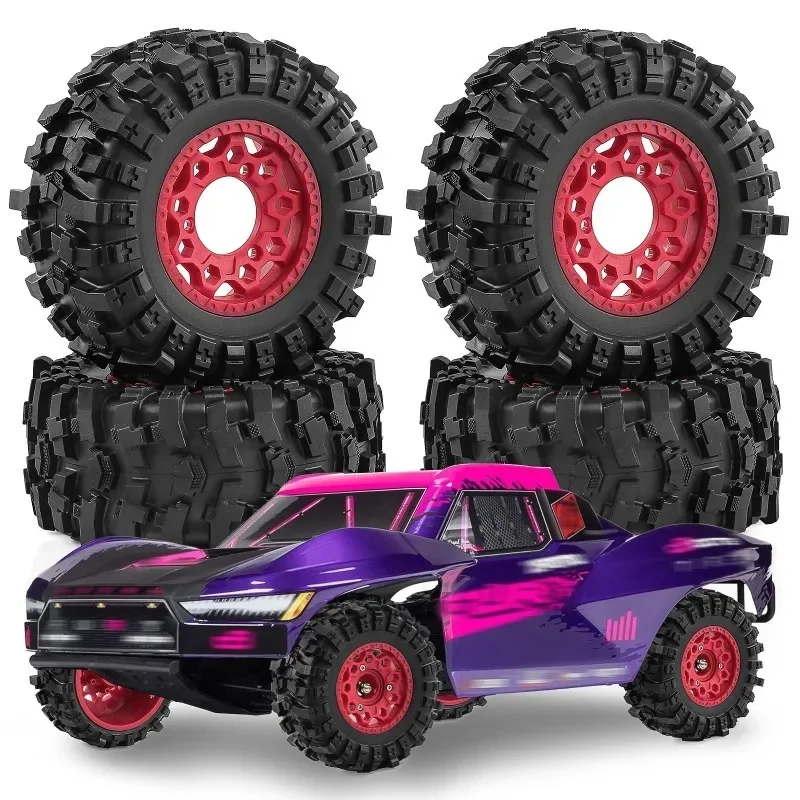 109mm Short Course Truck Wheel & Tire Set (4PCS) with 12mm/14mm/17mm Hex Bolts for 1/10 TRX Slash
109mm Short Course Truck Wheel & Tire Set (4PCS) with 12mm/14mm/17mm Hex Bolts for 1/10 TRX Slash