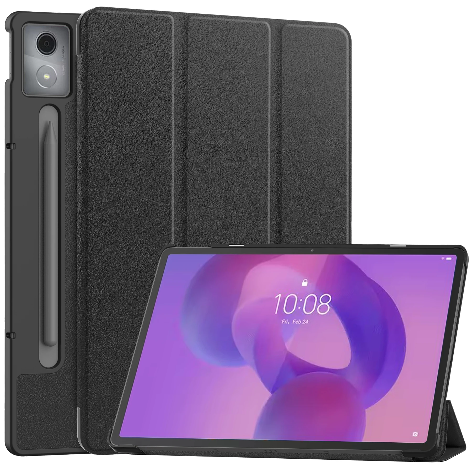 Для Lenovo Tab Xiaoxin Pad Pro 12,7 2025 тройной складной чехол с магнитной подставкой Smart Cover для Idea Tab Pro, чехол с автоматическим режимом сна
Для Lenovo Tab Xiaoxin Pad Pro 12,7 2025 тройной складной чехол с магнитной подставкой Smart Cover для Idea Tab Pro, чехол с автоматическим режимом сна