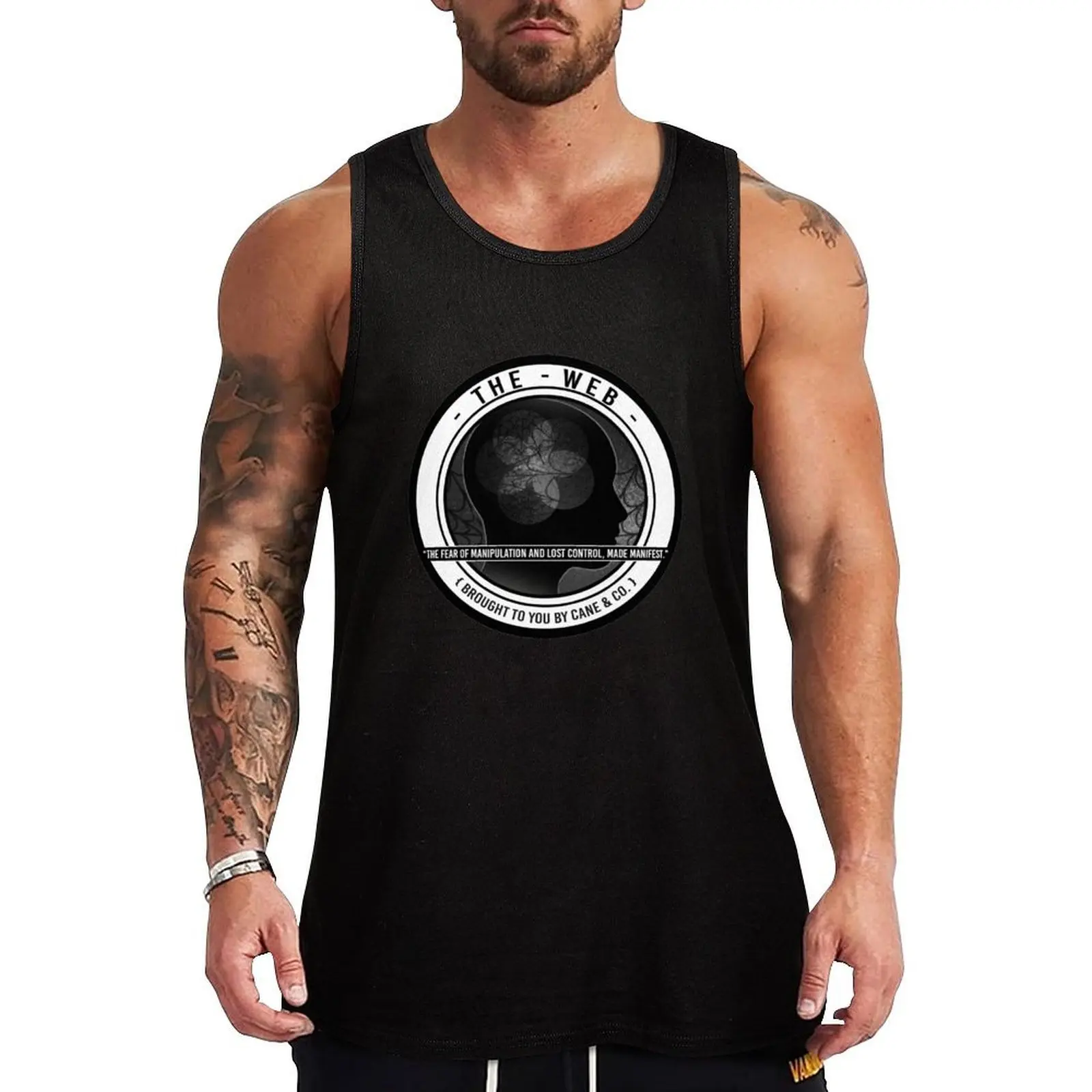 The Web - Badge Tank Top Men's t-shirt Sports shirt man anime clothes Man clothes for gym
The Web - Badge Tank Top Men's t-shirt Sports shirt man anime clothes Man clothes for gym