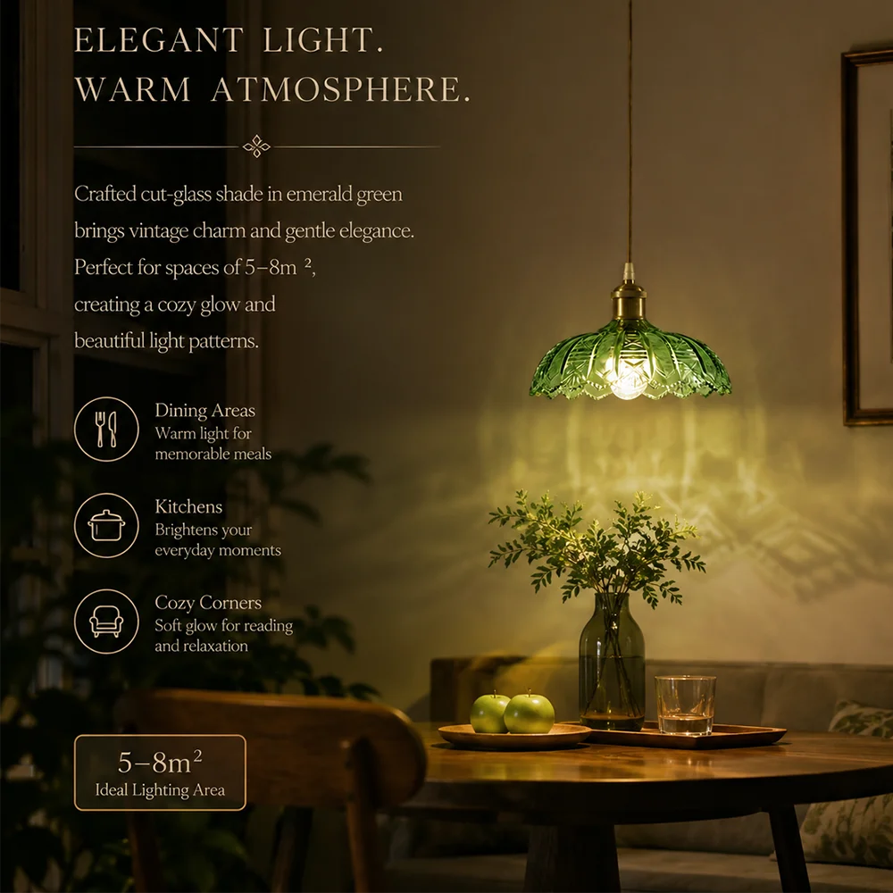 Imperial Green Jade Glass Pendant Light – Nordic Modern UFO Chandelier, Minimalist Dining Room Hotel Bar Cafe Ambient Lighting F
Imperial Green Jade Glass Pendant Light – Nordic Modern UFO Chandelier, Minimalist Dining Room Hotel Bar Cafe Ambient Lighting F
