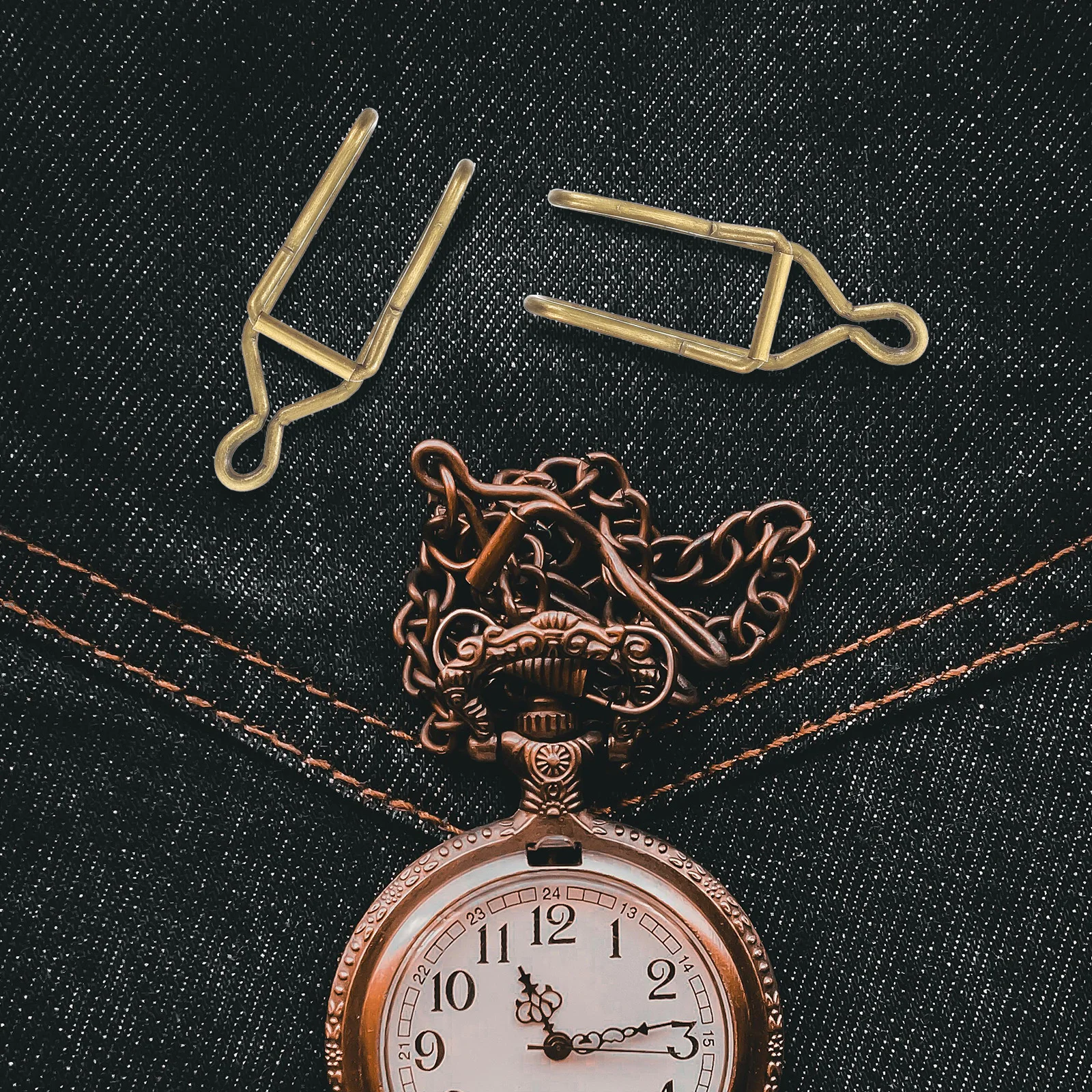 50 Pcs Pocket Watch Clasp Iron Clips DIY Accessories Vintage Cowbell Chain Parts Pocket Watch Chain Accessories
50 Pcs Pocket Watch Clasp Iron Clips DIY Accessories Vintage Cowbell Chain Parts Pocket Watch Chain Accessories