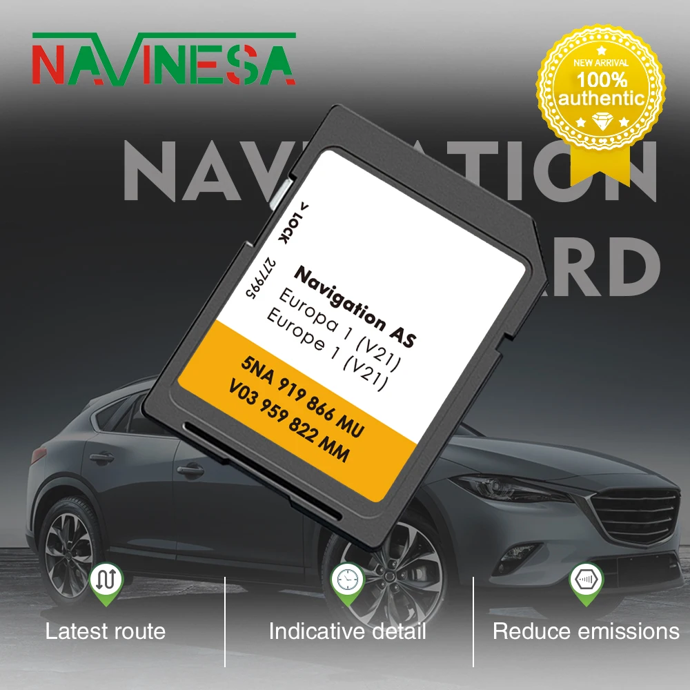 AS V21 for VW Golf 7 5G from 2015 Cover Ireland Vatican City Germany 32GB Naving Map Card
AS V21 for VW Golf 7 5G from 2015 Cover Ireland Vatican City Germany 32GB Naving Map Card