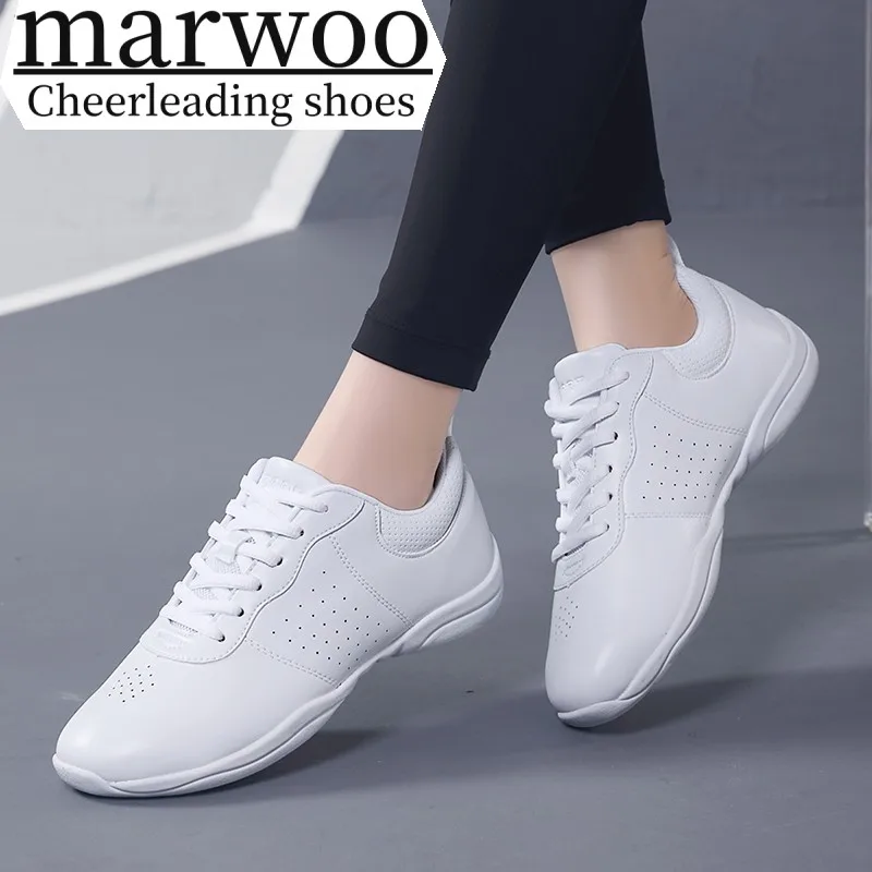 Marwoo cheerleading shoes Children's dance shoes Competitive aerobics shoes Fitness shoes Women's white jazz sports shoes 2125
Marwoo cheerleading shoes Children's dance shoes Competitive aerobics shoes Fitness shoes Women's white jazz sports shoes 2125