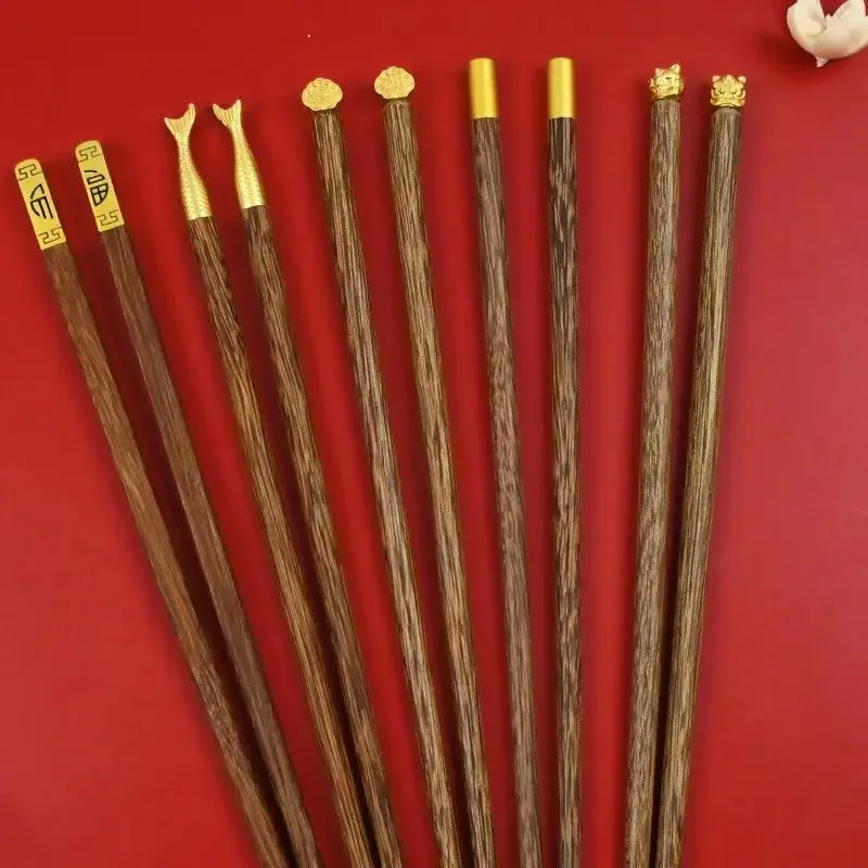 5pair/pack Chinese Wooden Chopsticks Tableware Anti-skid Korean household Wooden Set Round Chopsticks Holder Cutlery Kitchen
5pair/pack Chinese Wooden Chopsticks Tableware Anti-skid Korean household Wooden Set Round Chopsticks Holder Cutlery Kitchen