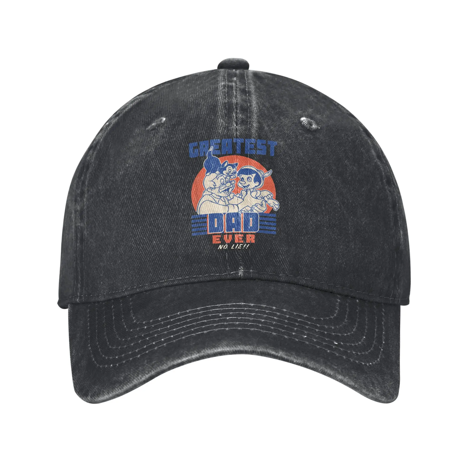 Pinocchio Geppetto Greatest Dad Baseball Caps Unisex Distressed Washed Snapback Hat Ever No Lie Outdoor Summer Adjustable Caps
Pinocchio Geppetto Greatest Dad Baseball Caps Unisex Distressed Washed Snapback Hat Ever No Lie Outdoor Summer Adjustable Caps
