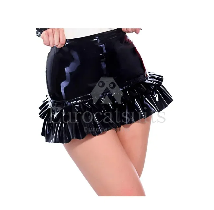 customizedeurocat fashion Latex Skirt Black with Black Trim Cosplay Party Club sexy Bodysuit
customizedeurocat fashion Latex Skirt Black with Black Trim Cosplay Party Club sexy Bodysuit