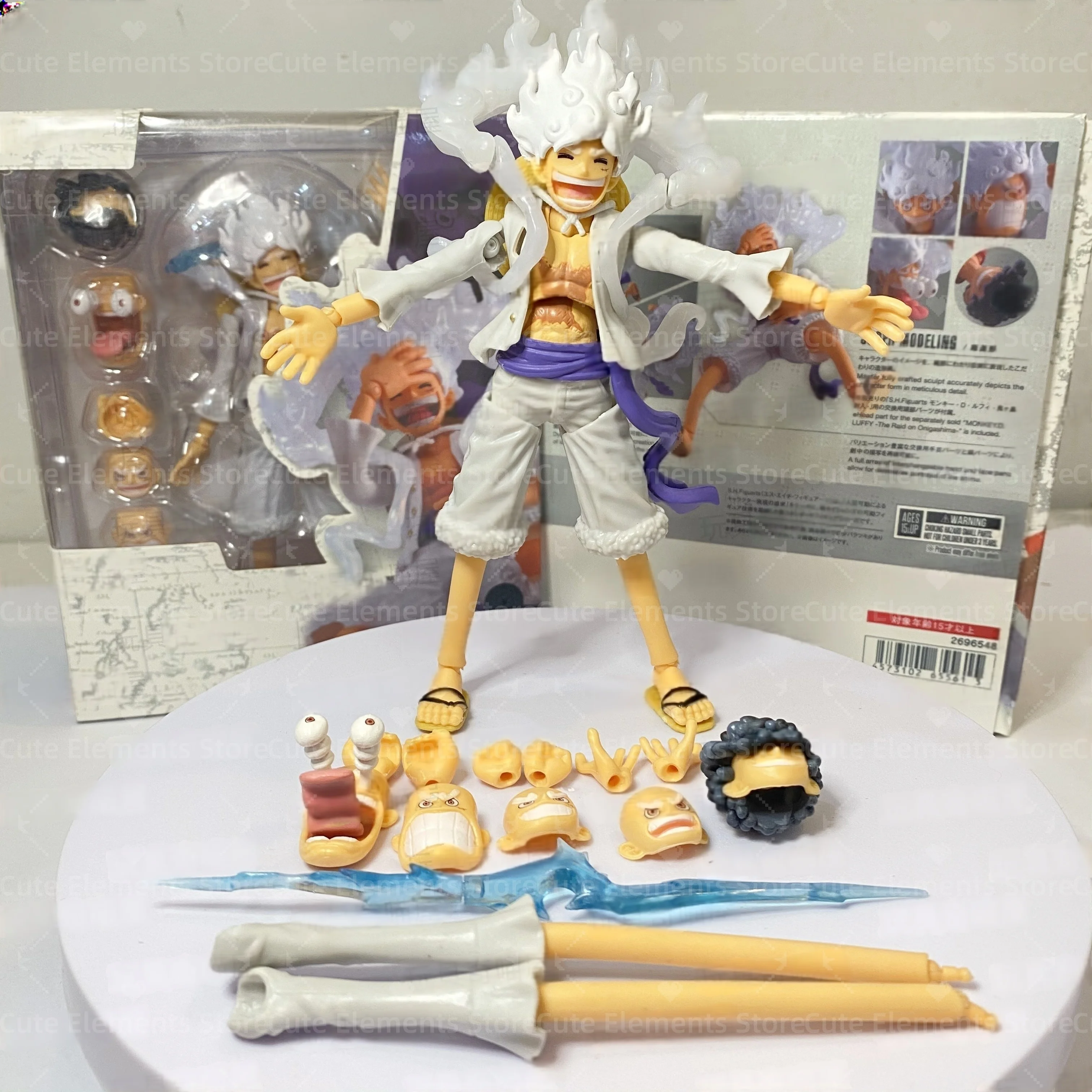 ONE PIECE Anime Figure Luffy Gear 5th Gear Sun God Nika Form Action Figure 15CM Articulated Anime Model Kit Collector Toy Gift
ONE PIECE Anime Figure Luffy Gear 5th Gear Sun God Nika Form Action Figure 15CM Articulated Anime Model Kit Collector Toy Gift