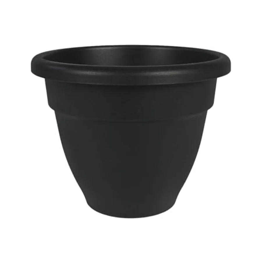 Caribbean Planter Pot - Outdoor and Indoor Plant Pot with Drainage Hole and Plug - Rolled Rim Plastic Pots for Plants and Flowe
Caribbean Planter Pot - Outdoor and Indoor Plant Pot with Drainage Hole and Plug - Rolled Rim Plastic Pots for Plants and Flowe