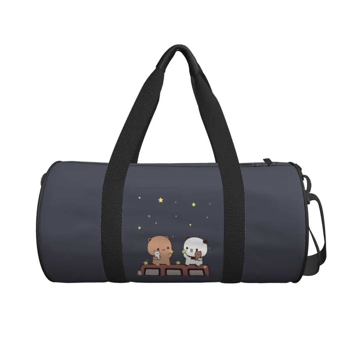 Большая спортивная сумка Bubu And Dudu Watching The Moon Togethe, водонепроницаемая дорожная сумка, сумки для фитнеса
Большая спортивная сумка Bubu And Dudu Watching The Moon Togethe, водонепроницаемая дорожная сумка, сумки для фитнеса