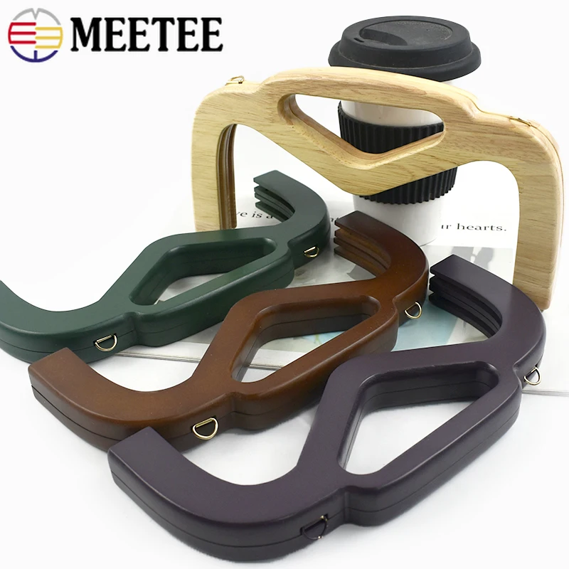 1Pc 25cm Wooden Bag Handle for Purse Frame Wallet Kiss Clasp Women's Handbag Handles Sewing Brackets Crafts Bags Accessories
1Pc 25cm Wooden Bag Handle for Purse Frame Wallet Kiss Clasp Women's Handbag Handles Sewing Brackets Crafts Bags Accessories