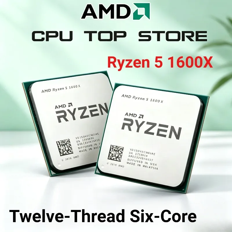 R5 1600X AMD Original and New Brand 100% Socket AM4 In Stock Ryzen 5 1600X CPU 95W 3.6 GHz Twelve-Thread Six-Core L3=16M
R5 1600X AMD Original and New Brand 100% Socket AM4 In Stock Ryzen 5 1600X CPU 95W 3.6 GHz Twelve-Thread Six-Core L3=16M