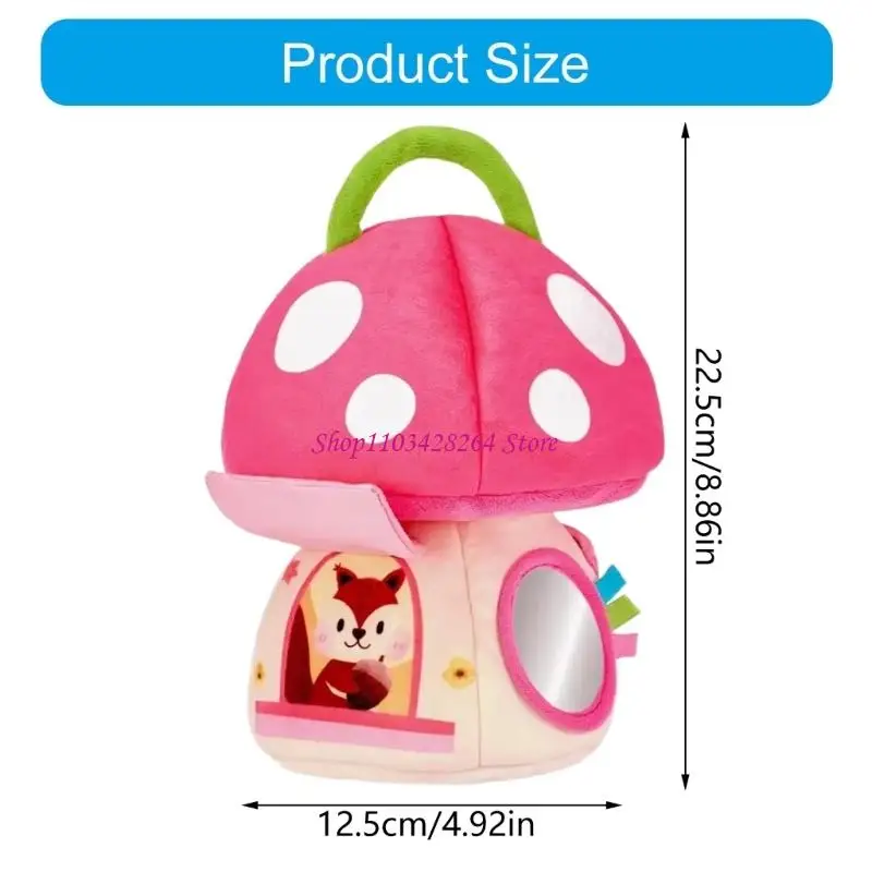 Sensory Educational Mushroom House Farm Animal Doll Toy Kids Texture Stimulation
Sensory Educational Mushroom House Farm Animal Doll Toy Kids Texture Stimulation