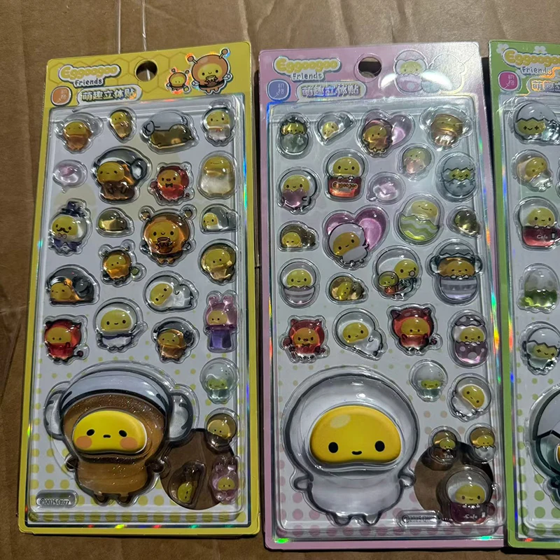 Genuine 4-20pcs Cute Eggoogoo Friends 3d Crystal Stickers Kawaii Diy Stationery Birthday Gift Student Craft Supplies
Genuine 4-20pcs Cute Eggoogoo Friends 3d Crystal Stickers Kawaii Diy Stationery Birthday Gift Student Craft Supplies