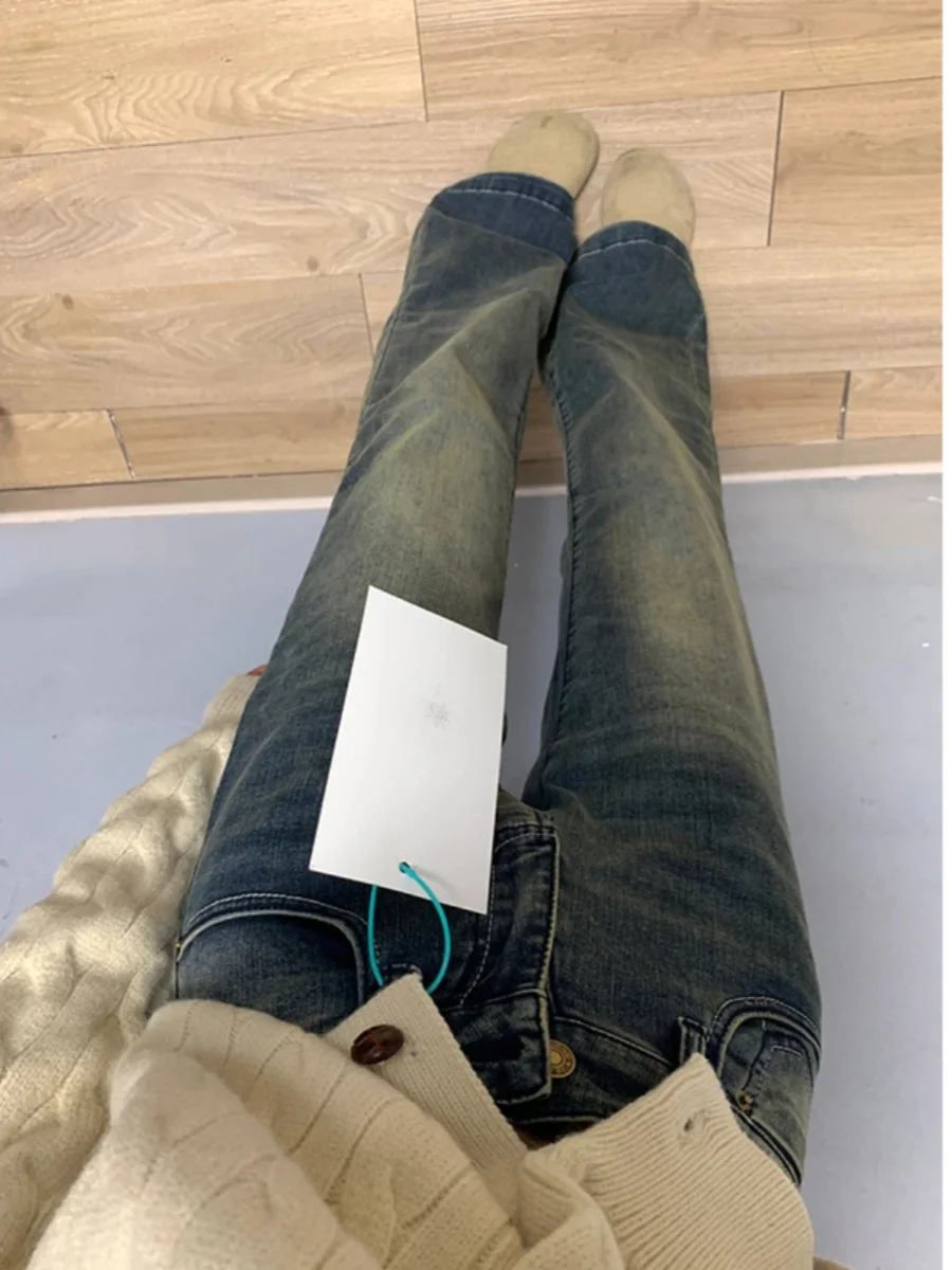 Retro Flared Jeans Women's Spring New Large Size Casual Slimming Elastic Long Pants High Waist Cotton Stretch Denim
Retro Flared Jeans Women's Spring New Large Size Casual Slimming Elastic Long Pants High Waist Cotton Stretch Denim