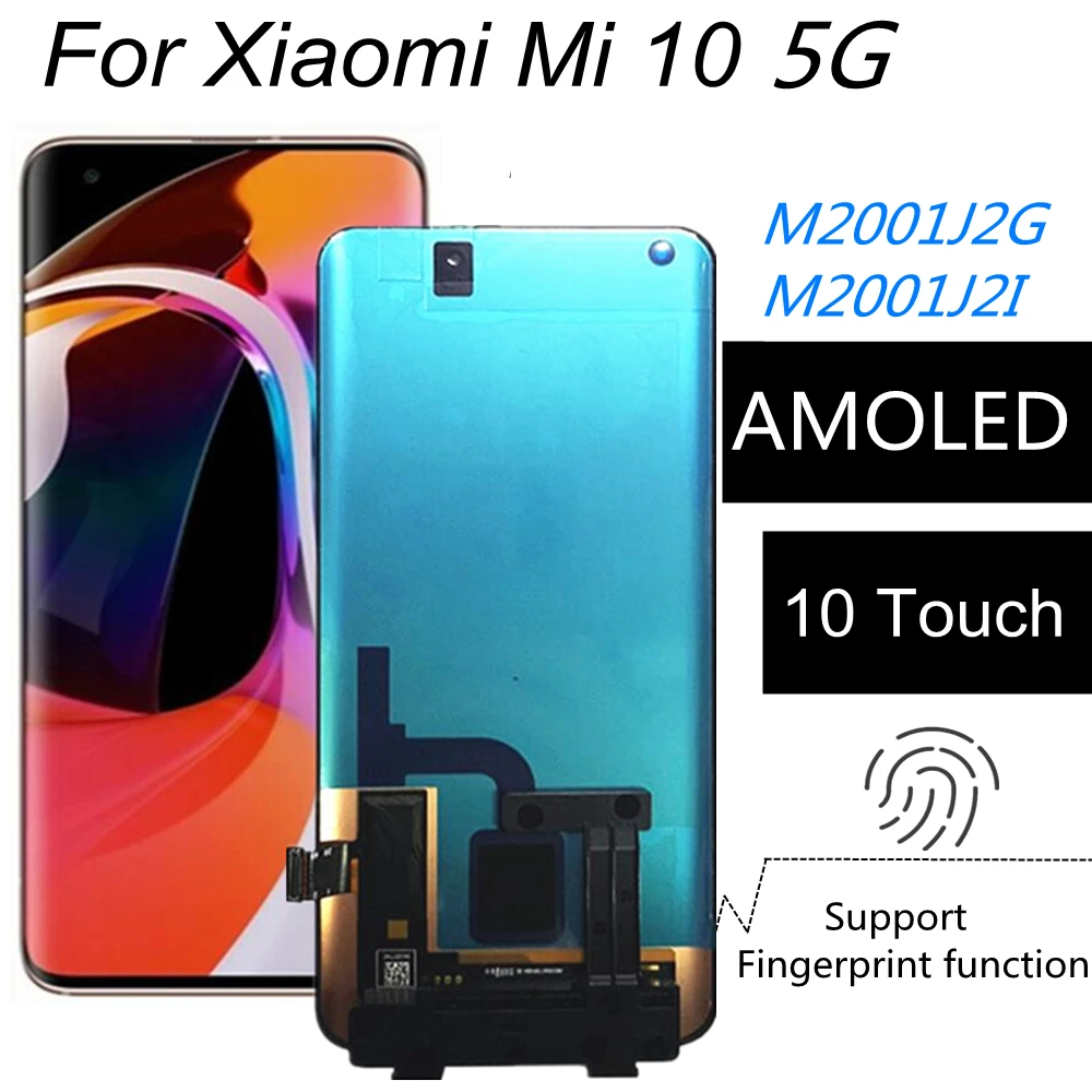 6.67 For Xiaomi Mi 10 5G M2001J2G LCD Display Touch Screen Digitizer Assembly Replacement for phone Xiaomi Mi10 LPDDR5 LCD
6.67 For Xiaomi Mi 10 5G M2001J2G LCD Display Touch Screen Digitizer Assembly Replacement for phone Xiaomi Mi10 LPDDR5 LCD