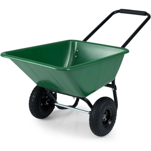 2 Wheel Wheelbarrow, 330 LBS Utility Garden Cart with 10” Pneumatic Tires & Handle, 21 Gal Volume, Yard Dump Cart Wheel Barrow,
2 Wheel Wheelbarrow, 330 LBS Utility Garden Cart with 10” Pneumatic Tires & Handle, 21 Gal Volume, Yard Dump Cart Wheel Barrow,