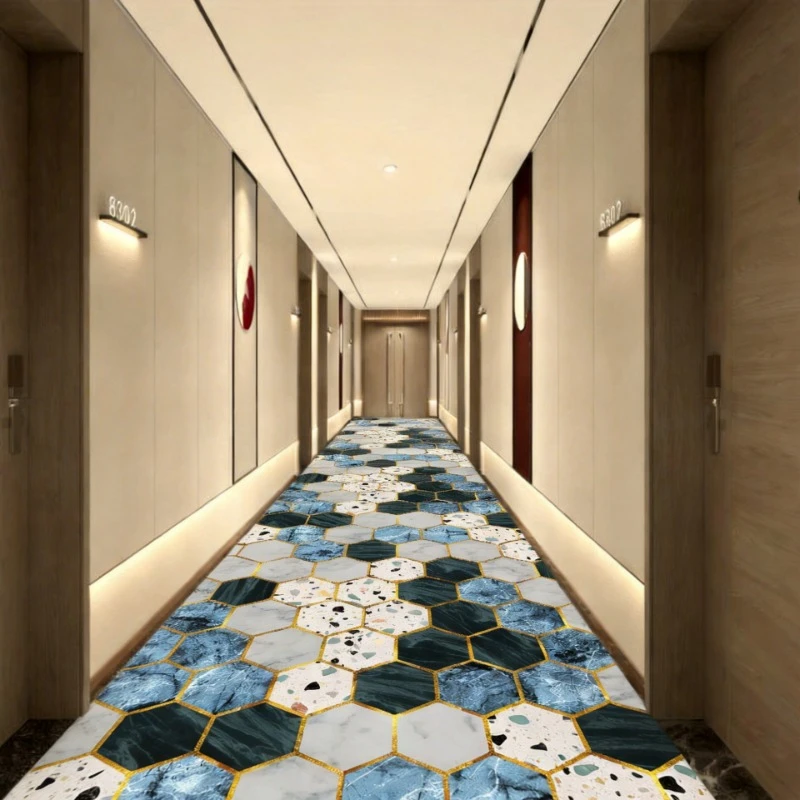 Modern Corridor Carpet Hotel Lobby Decoration Runner Carpets Apartment Stairs Corridor Rugs Kitchen Non-slip Mats Customizable
Modern Corridor Carpet Hotel Lobby Decoration Runner Carpets Apartment Stairs Corridor Rugs Kitchen Non-slip Mats Customizable