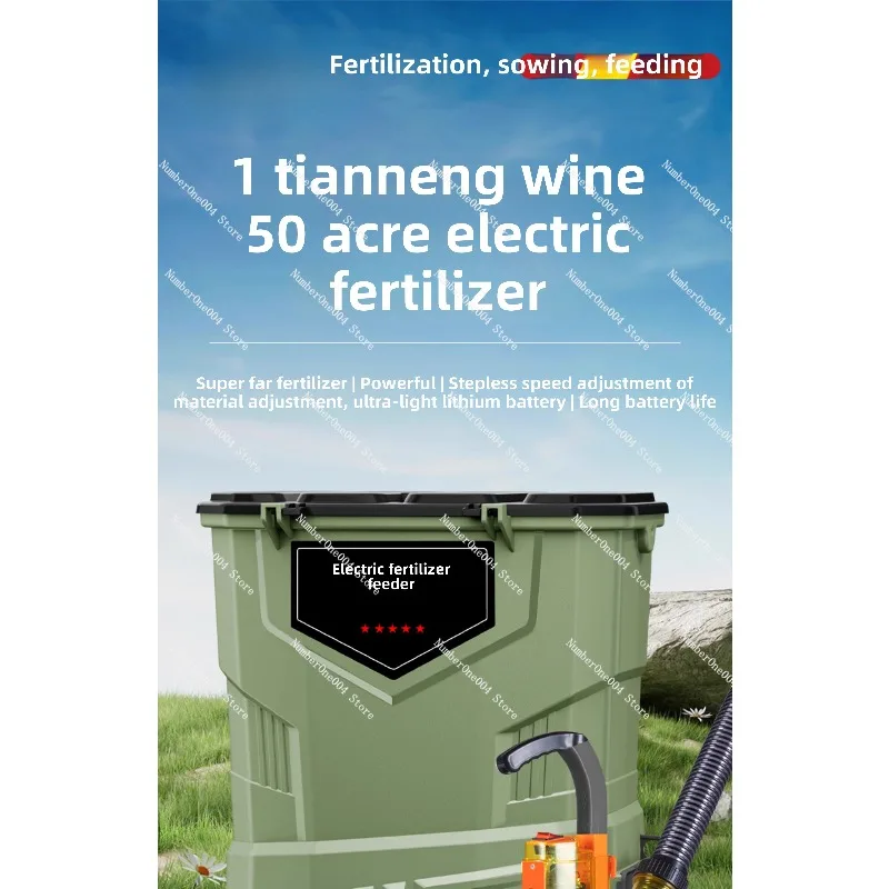 Knapsack Automatic Fertilizer Sprayer, Fertilizer Machine, Multi-functional New Electric Topdressing Fertilizer Artifact
Knapsack Automatic Fertilizer Sprayer, Fertilizer Machine, Multi-functional New Electric Topdressing Fertilizer Artifact