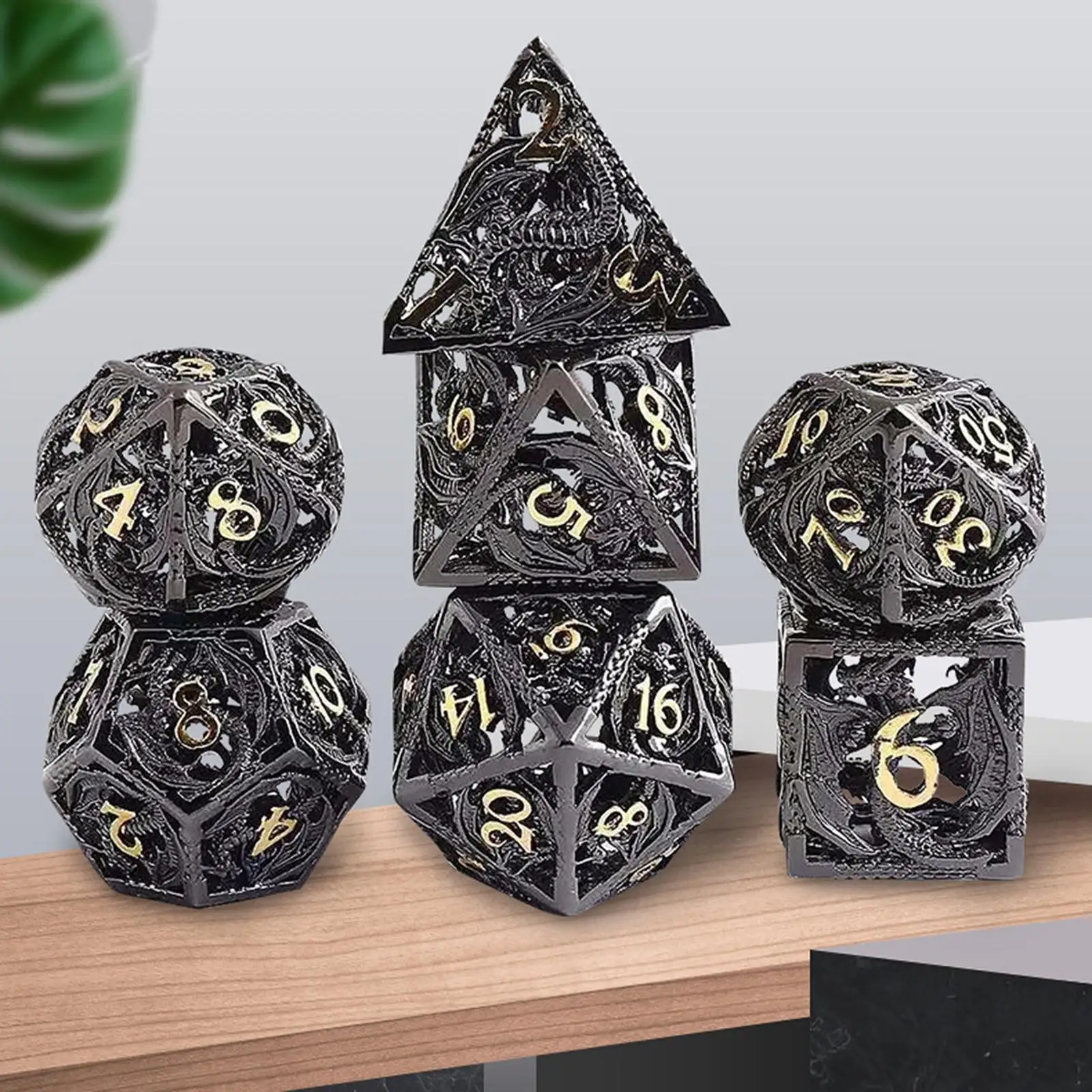 7Pcs Copper D&D Polyhedral with Carry Case Role Playing Game PRG Table Games
7Pcs Copper D&D Polyhedral with Carry Case Role Playing Game PRG Table Games